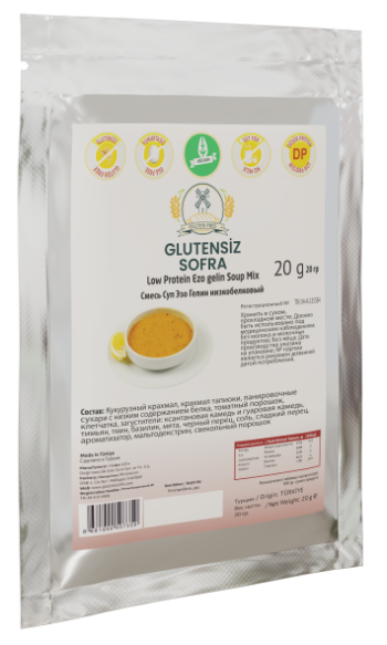 Смесь для супа Эзо гелин низкобелковая, 20 гр. (Sofra, Турция)