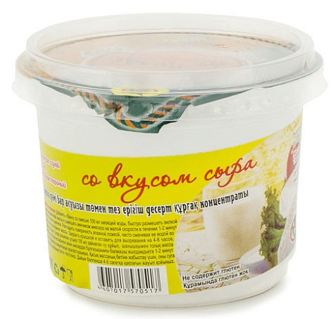 Десерт со вкусом сыра сухой быстрорастворимый ФКУ, 35гр. (МакМастер)