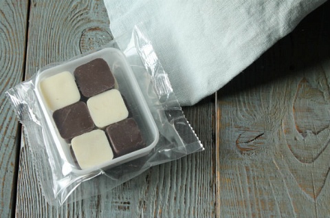Фигурные кубики с дутым рисом, 75гр. (МакМастер)